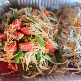 Papaya Salad Tray