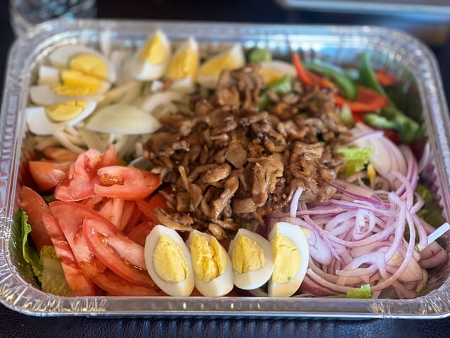   Organic House Salad Half Tray.