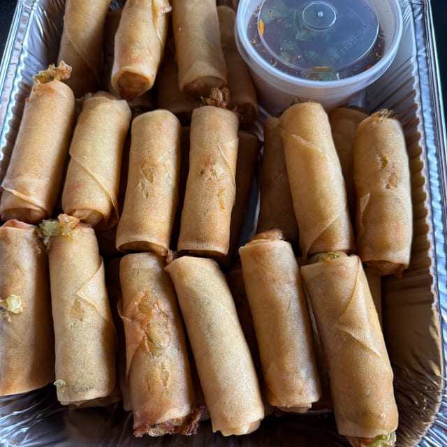 HT.Crispy Veggies Veggie Spring Roll (30)Tray.