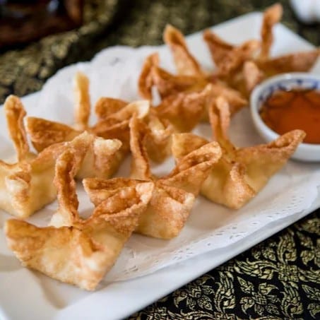 Crab Cream Cheese Wonton.