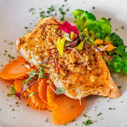 Goodie Garlic Salmon.