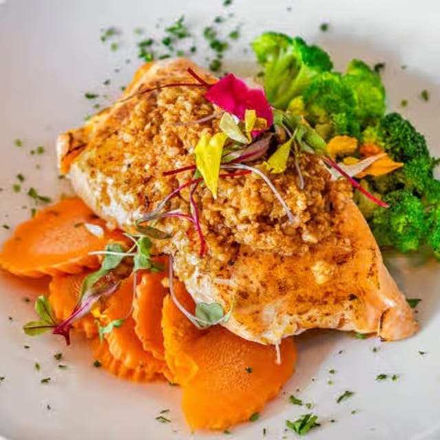 Goodie Garlic Salmon.