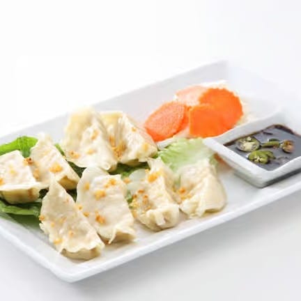 Steamed or Fried Chicken Dumpling.