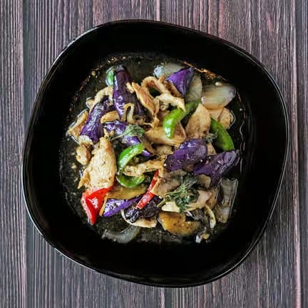 Spicy Eggplant.